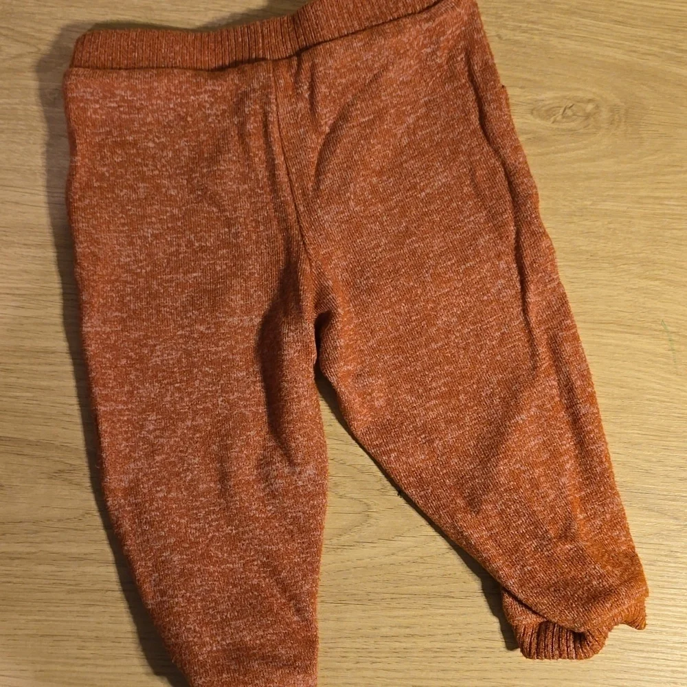 Easy Peasy Cozy Kids' Orange Bottoms 12M
